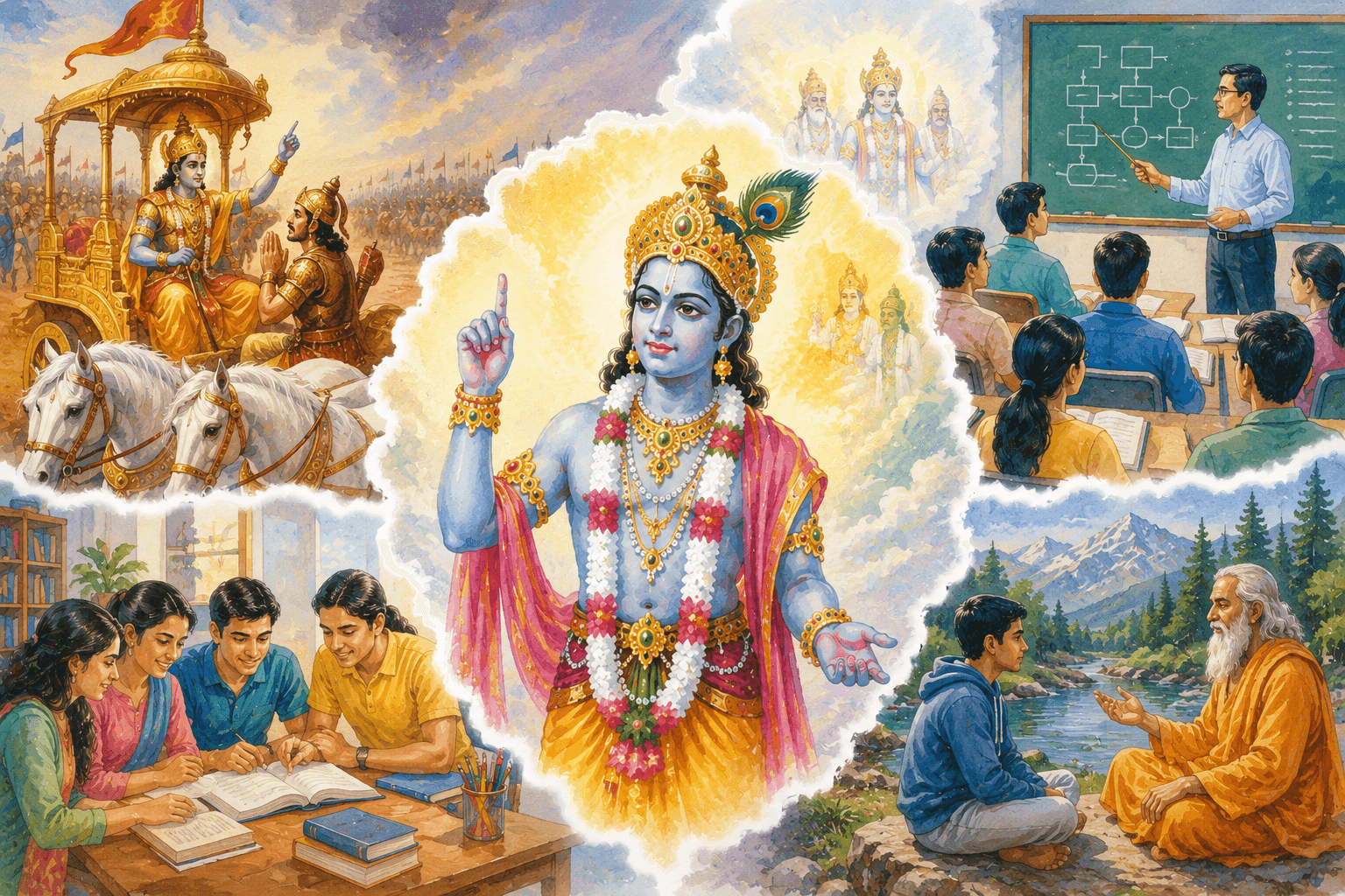 अध्याय 4 — ज्ञान कर्म संन्यास योग