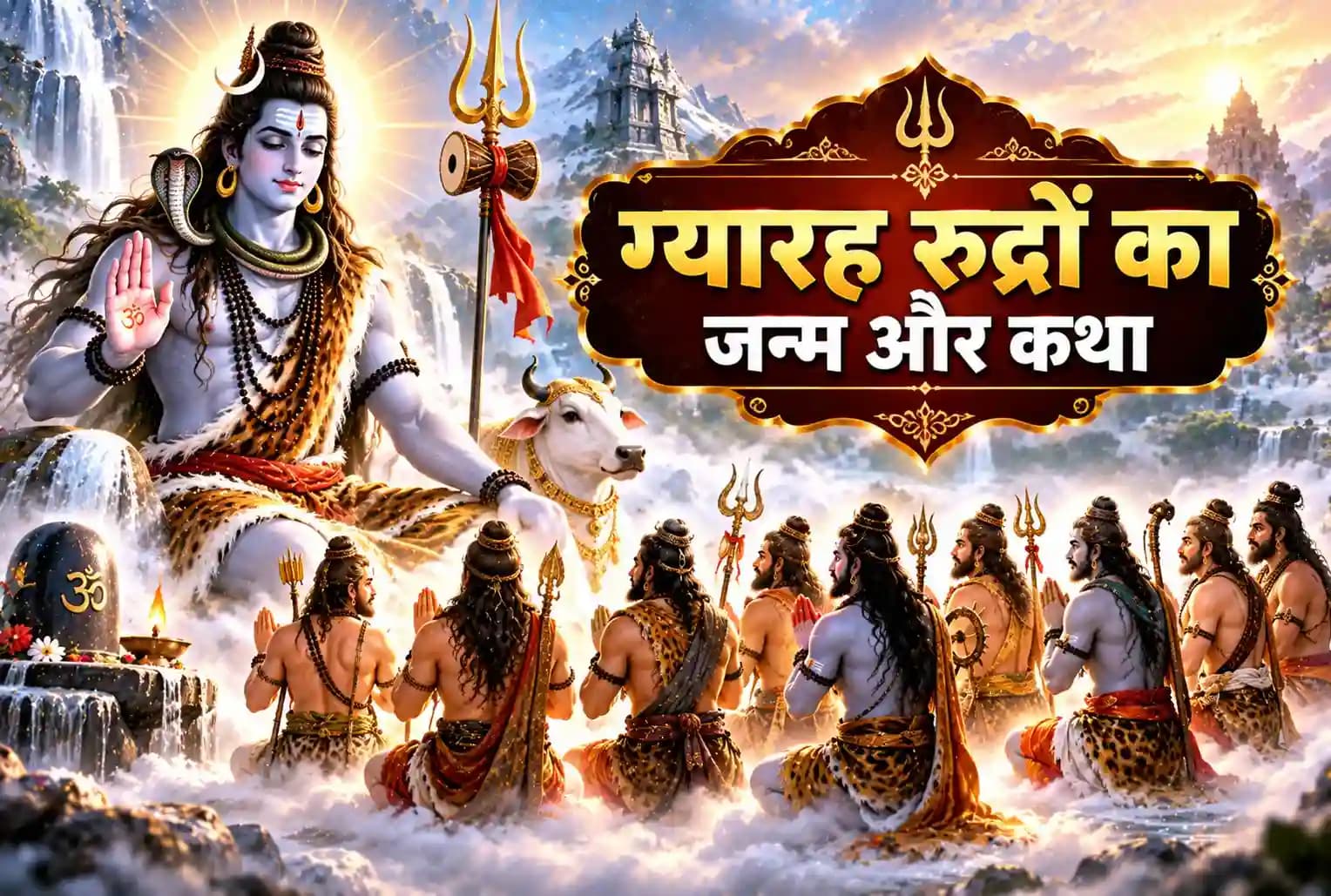 रूद्र कौन है ? आखिर कैसे हुआ 11 रुद्रों का जन्म ? रुद्रों का रहने का स्थान कहा है ?