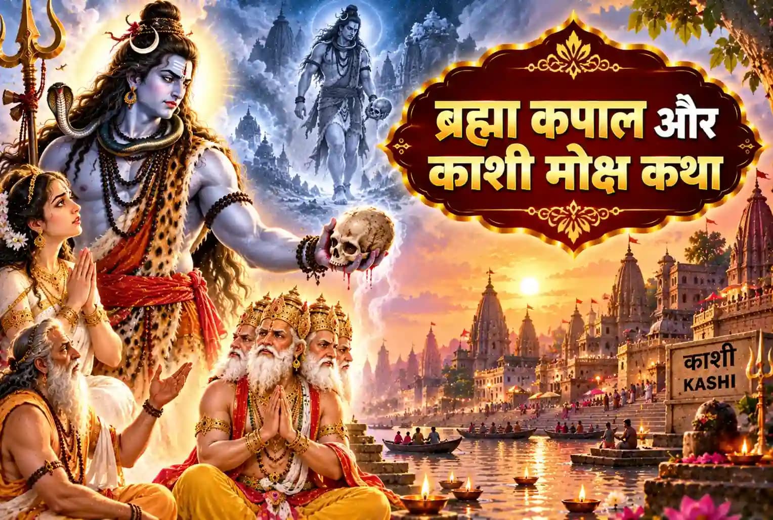 भगवान् शिव किसका कपाल हाथ में लिए घूमते रहे? वह कपाल कहां गिरा ? रहस्य जानकार उड़ जाएंगे होश 