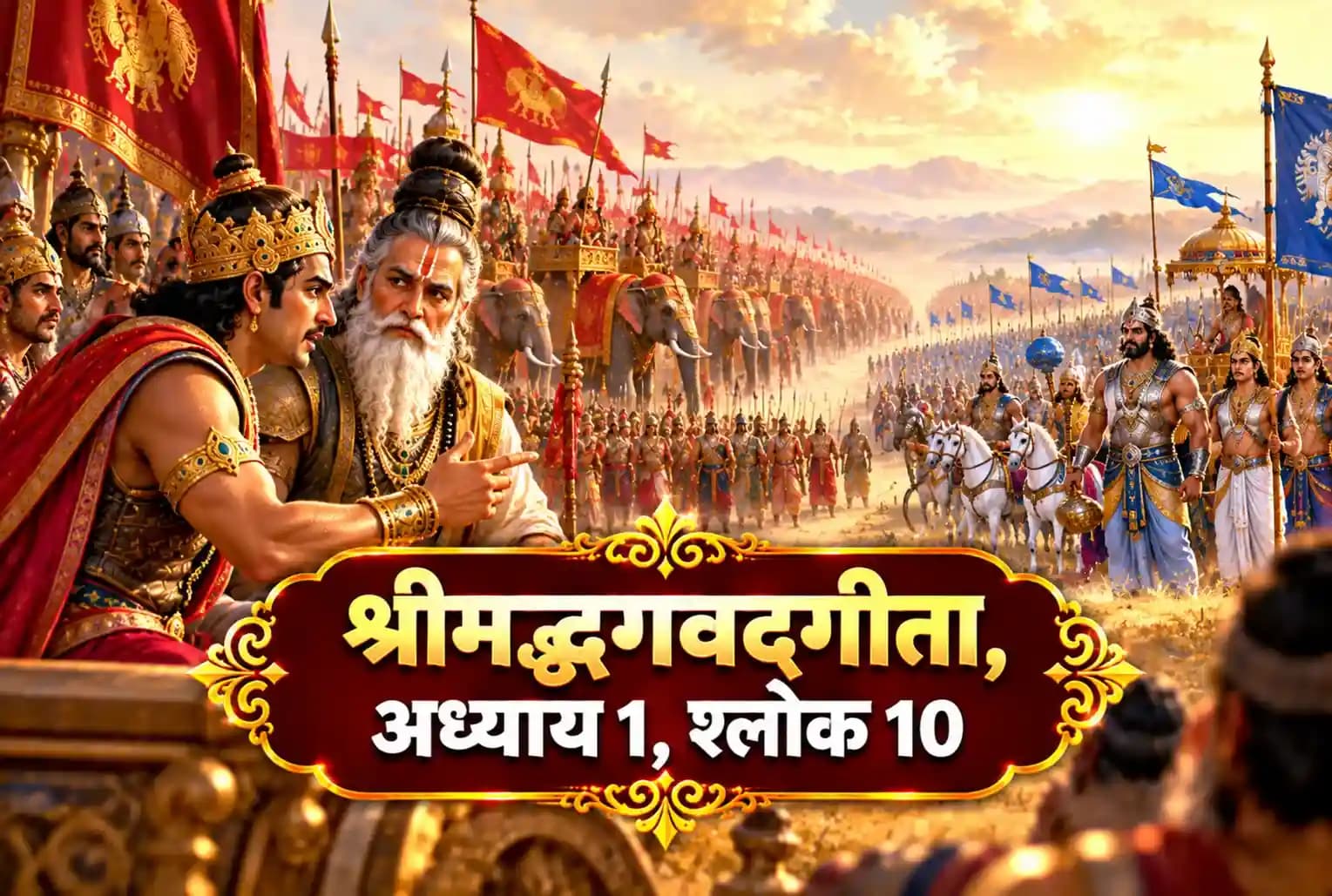 श्रीमद्भगवद्गीता, अध्याय 1, श्लोक 10 : दुर्योधन को अपनी सेना पर इतना भरोसा क्यों था?