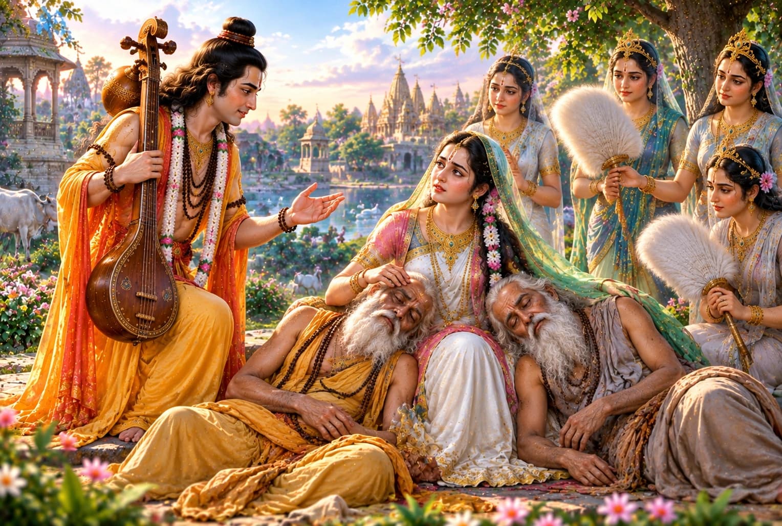 भागवत पुराण, प्रथम स्कंध (2) - नारदजी ने देखा भक्तिदेवी का दुख : ज्ञान-वैराग्य क्यों हुए वृद्ध? रोचक कथा 
