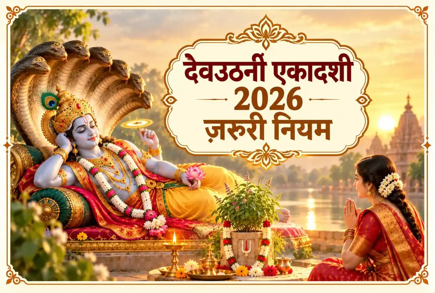 देवउठनी एकादशी 2026: इस दिन क्या करें और क्या न करें? जानें जरूरी नियम