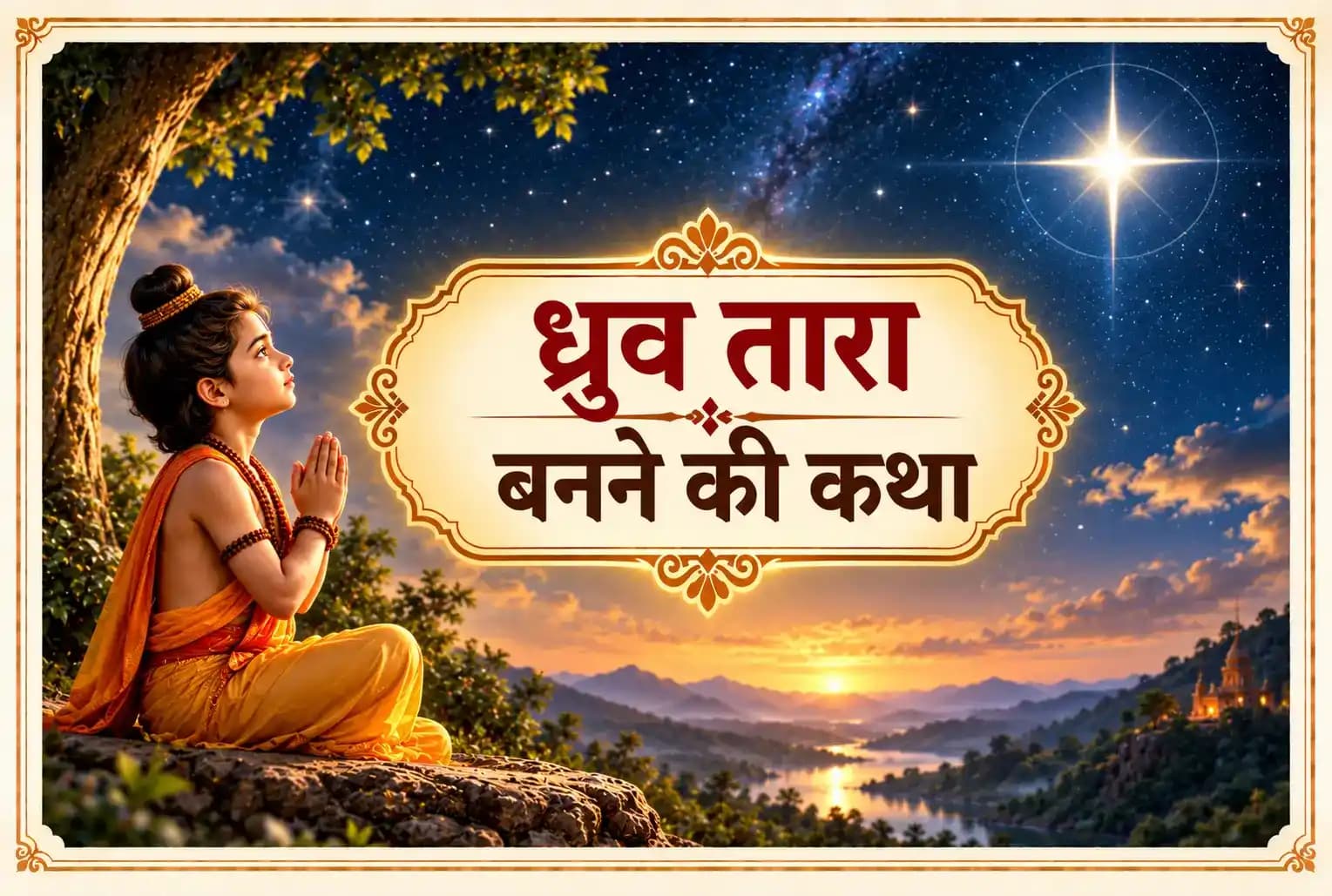 एक बालक की जिद ! पिता की उदासीनता और विष्णु का प्रसन्न होना ! अमर हुआ ध्रुव