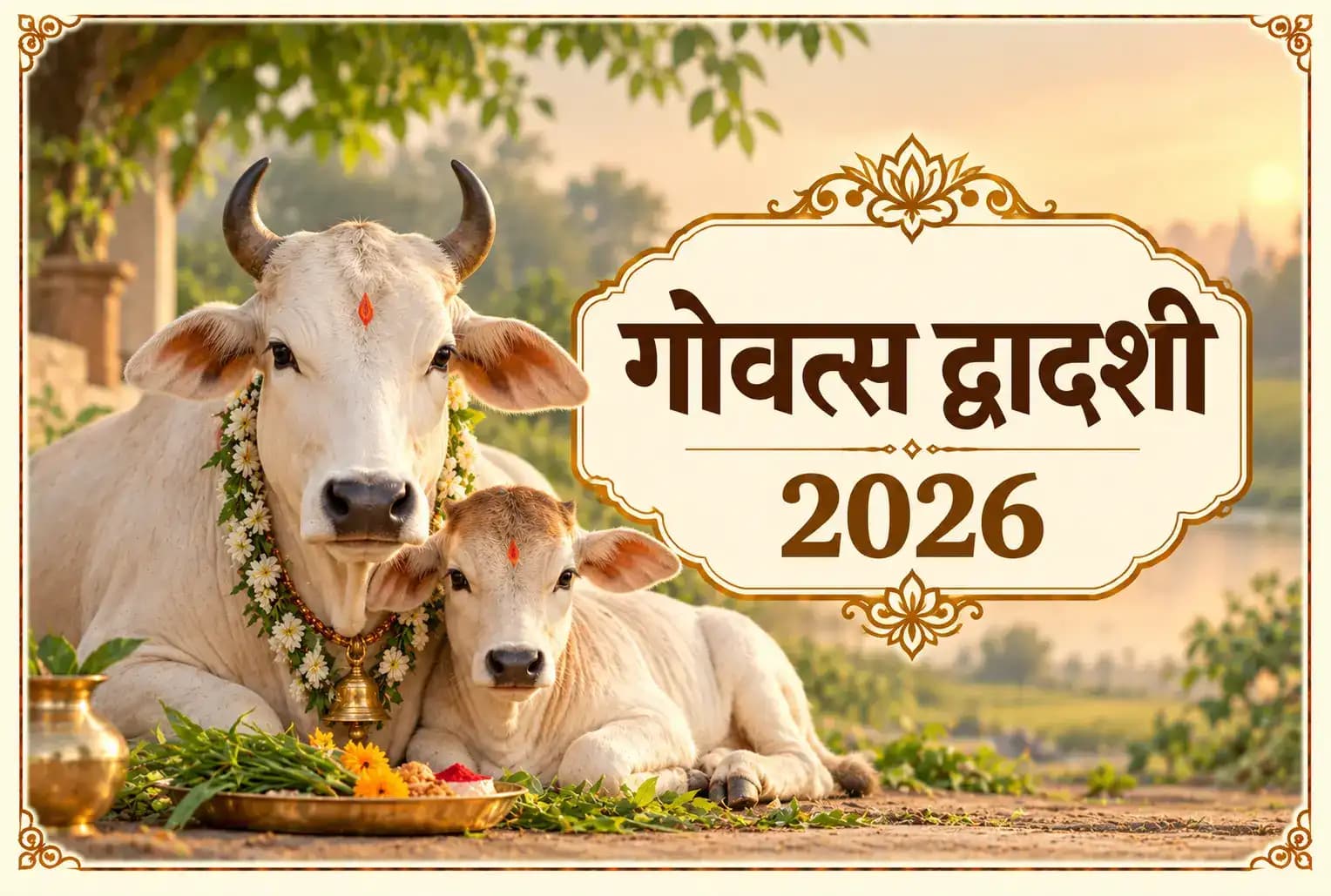 गोवत्स द्वादशी 2026 कब है? जानें तारीख, पूजा मुहूर्त, पूजा विधि और व्रत के नियम