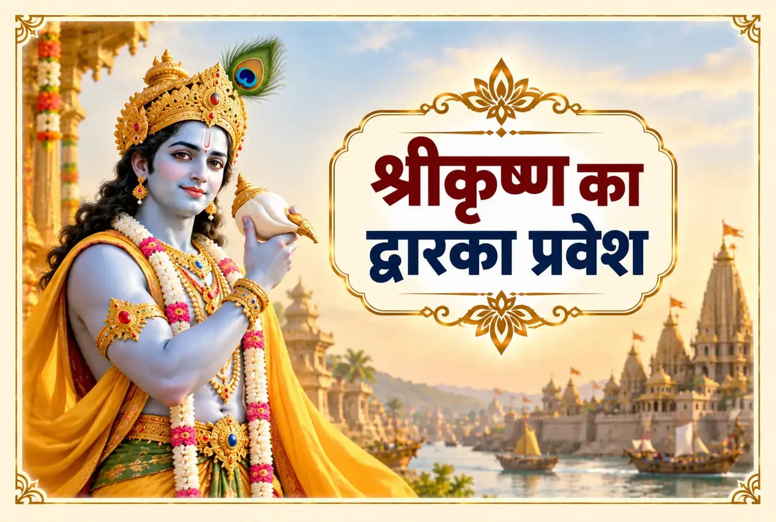 भागवत पुराण, प्रथम स्कंध (14) - श्रीकृष्ण का द्वारका प्रवेश : प्रजा ने कैसे किया स्वागत और प्रियजनों से कैसे हुआ दिव्य मिलन?