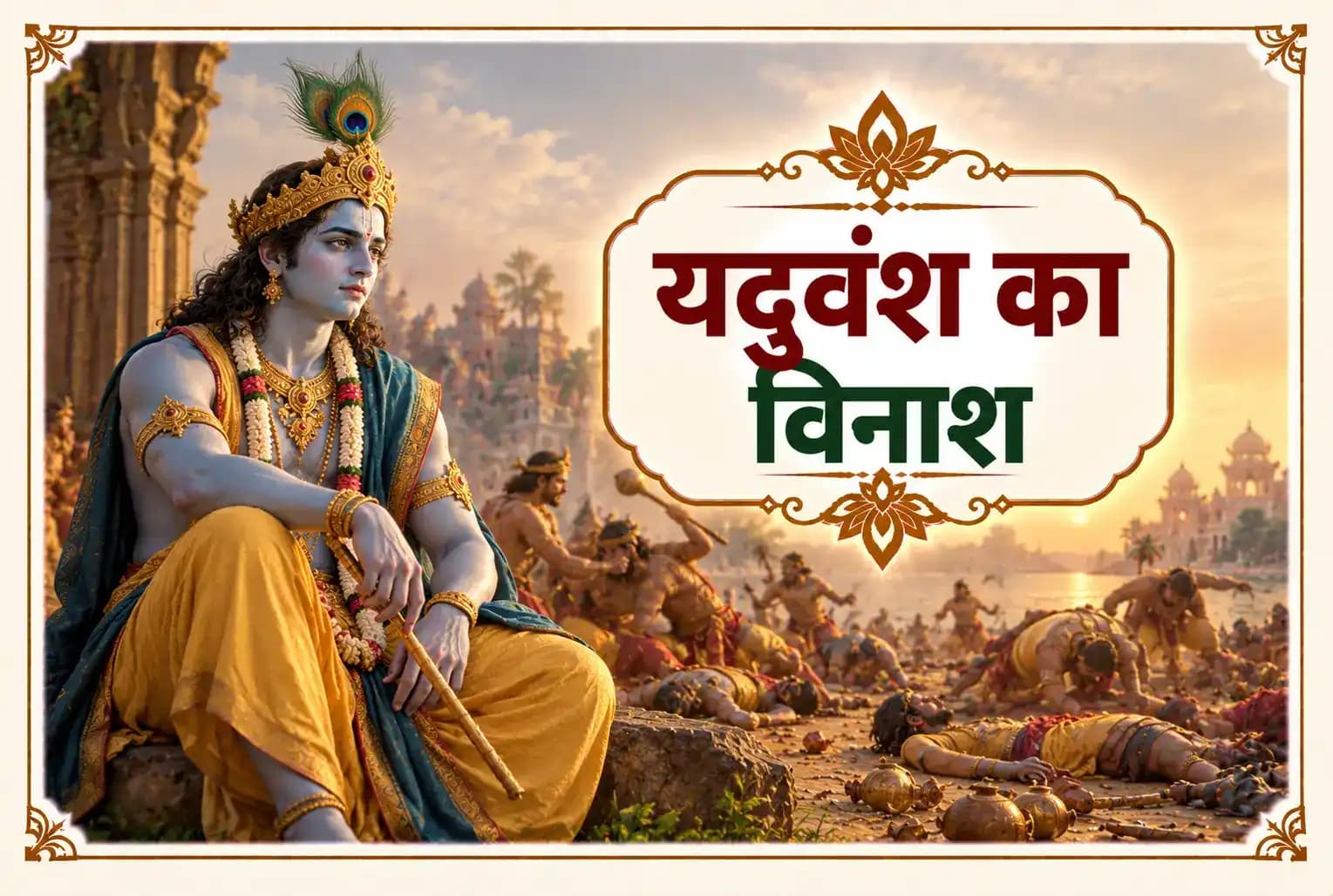 भागवत पुराण, प्रथम स्कंध (19) : श्रीकृष्ण के वियोग में अर्जुन की व्यथा और यदुवंश के विनाश की कथा