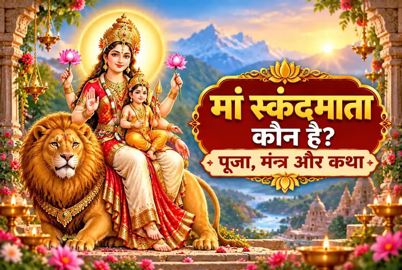 शारदीय नवरात्रि 2026 : मां स्कंदमाता कौन हैं? जानें कार्तिकेय से जुड़ी पौराणिक कथा और स्वरूप