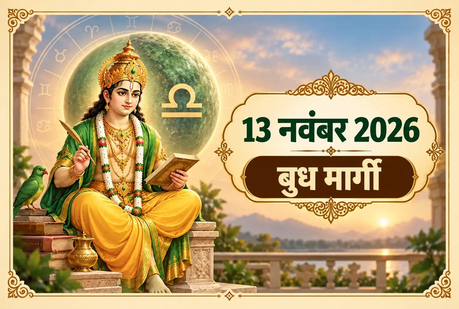 13 नवंबर को तुला राशि में मार्गी होंगे बुध : 12 राशियों पर क्या होगा प्रभाव?