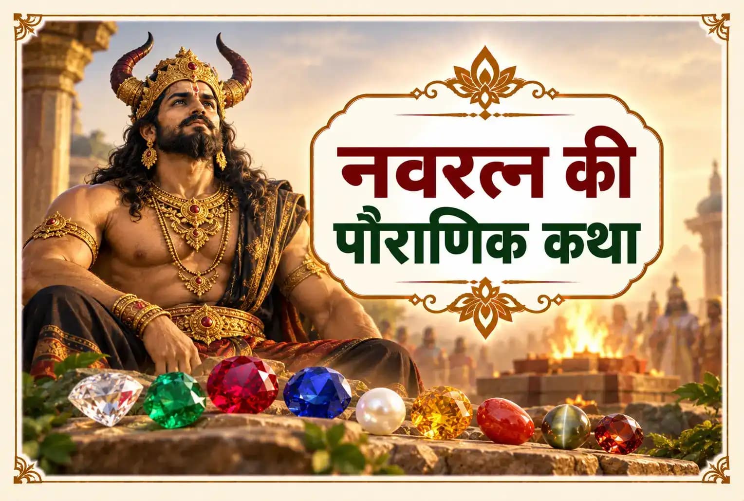 असुर 'बल' के शरीर से कैसे बने नवरत्न? जानिए हीरा, पन्ना, माणिक्य और नीलम की कथा