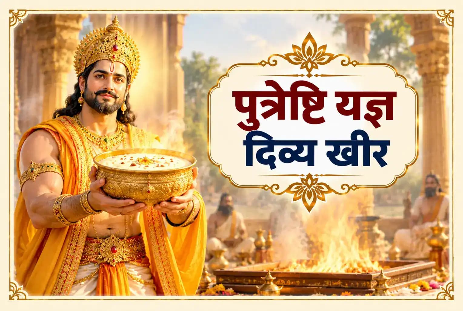 वाल्मीकि रामायण, बालकाण्ड , सर्ग 16 : श्रीहरि का अवतार संकल्प और पुत्रेष्टि यज्ञ से मिली दिव्य खीर