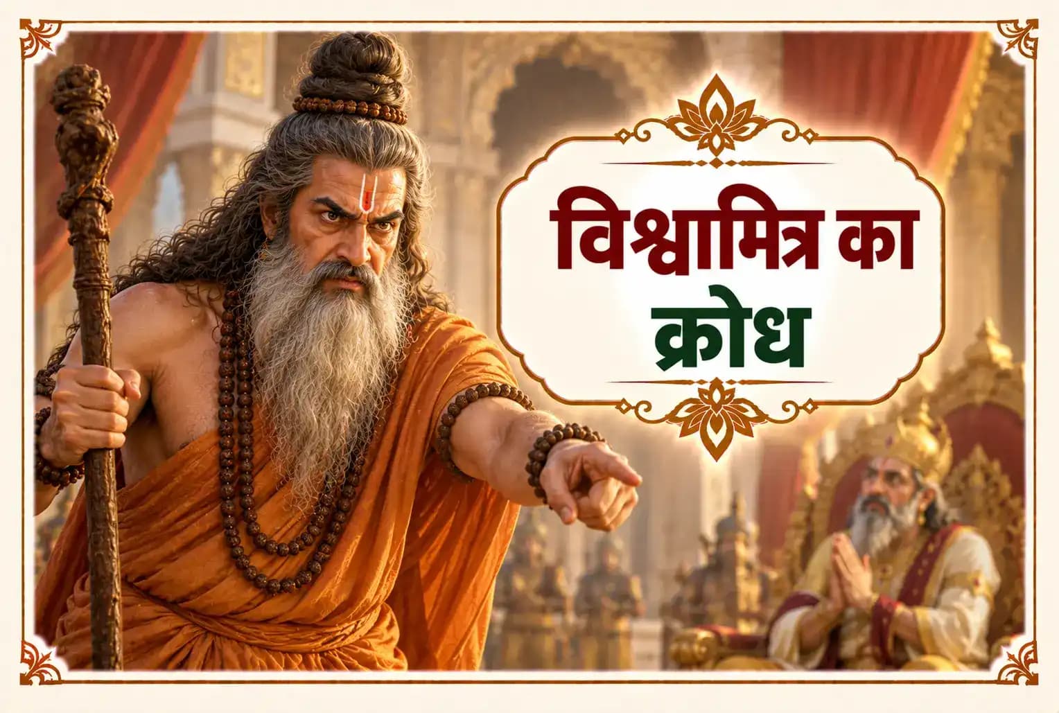 वाल्मीकि रामायण, बालकाण्ड, सर्ग 20 : राजा दशरथ का विश्वामित्र को अपना पुत्र देने से इनकार करना और विश्वामित्र का कुपित होना