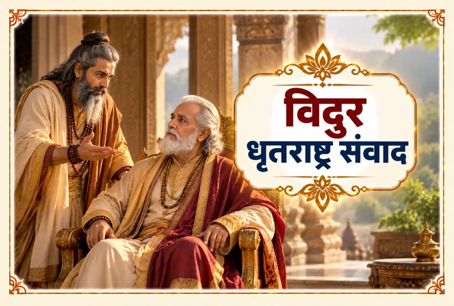 भागवत पुराण, प्रथम स्कंध (16) - विदुर के उपदेश से धृतराष्ट्र का वैराग्य और गान्धारी का वनगमन