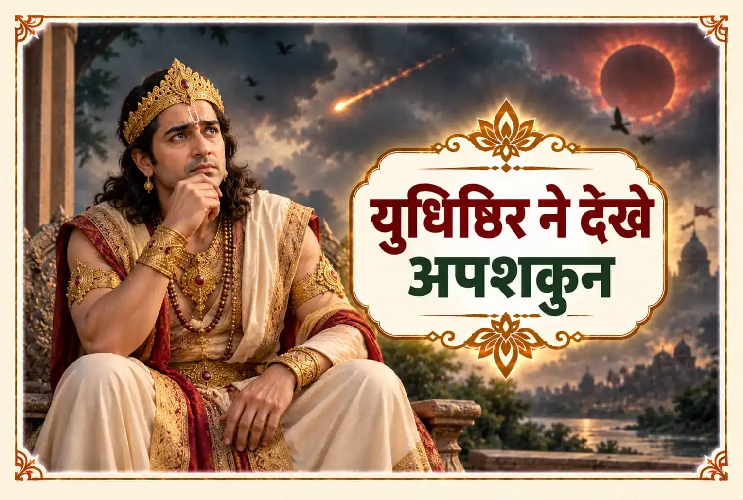 भागवत पुराण, प्रथम स्कंध (17) - युधिष्ठिर को क्यों दिखाई देने लगे भयंकर अपशकुन? अर्जुन की द्वारका से वापसी का प्रसंग