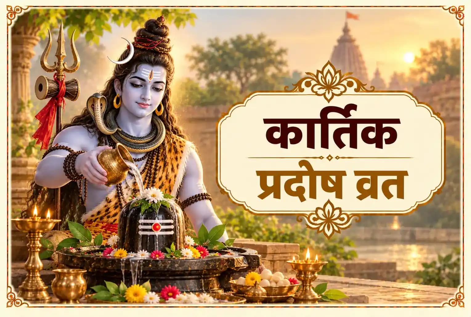 6 नवंबर 2026 को शुक्र प्रदोष व्रत : जानें तारीख, पूजा मुहूर्त और व्रत के नियम