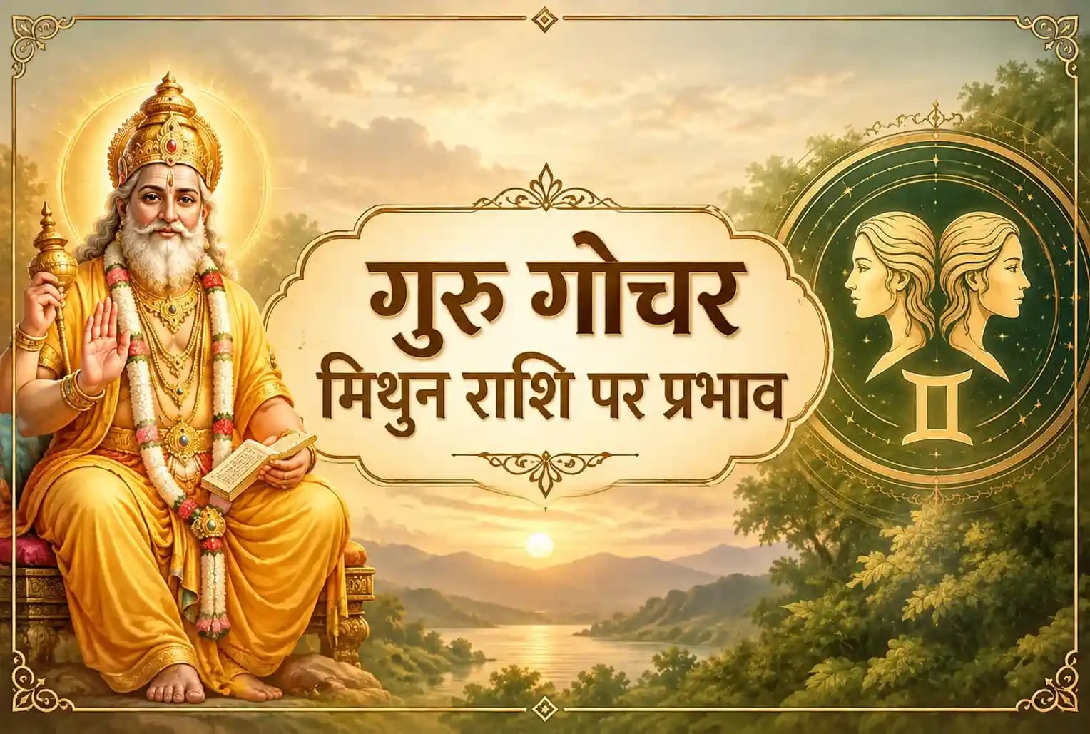 31 अक्टूबर को सिंह राशि में गुरु का गोचर : मिथुन राशि के जातकों पर क्या होगा इसका प्रभाव?