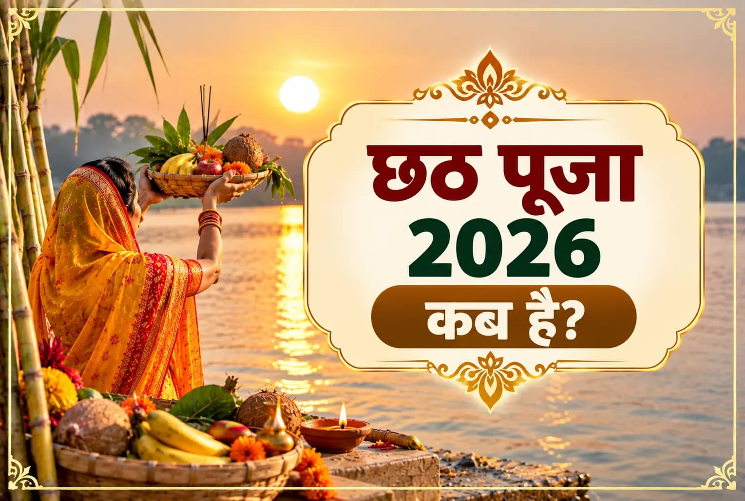 छठ महापर्व 2026 कब से शुरू होगा? जानें नहाय-खाय से पारण तक की पूरी जानकारी