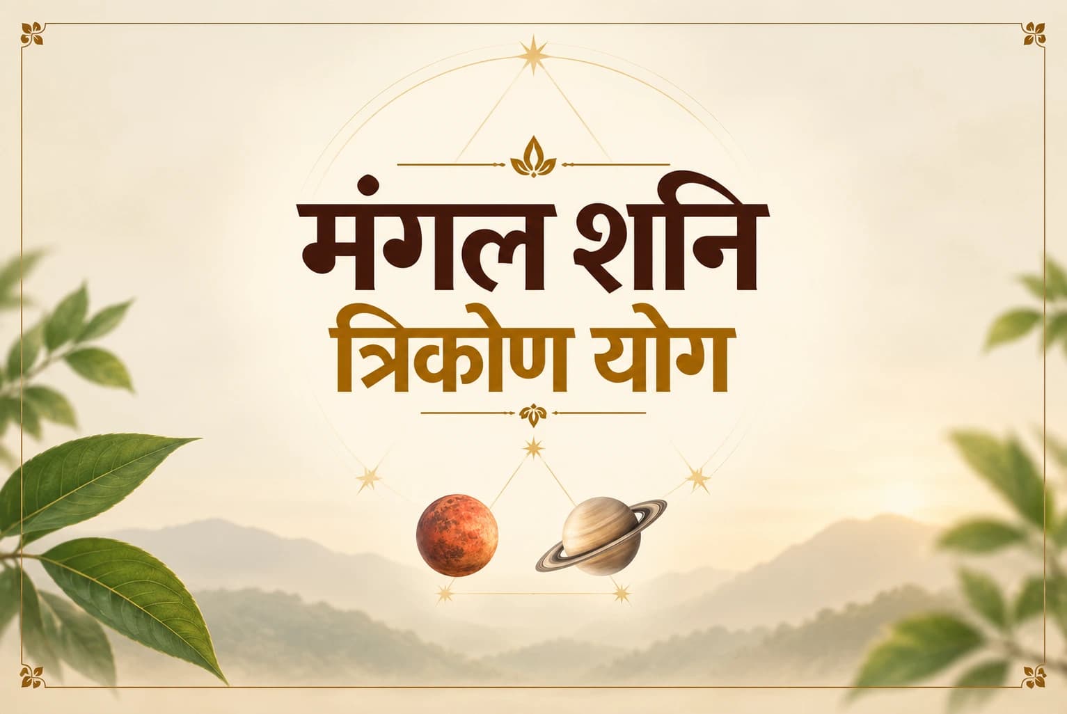 मंगल और शनि का दुर्लभ संयोग : इन 3 राशियों के लिए बढ़ेंगे तरक्की के योग
