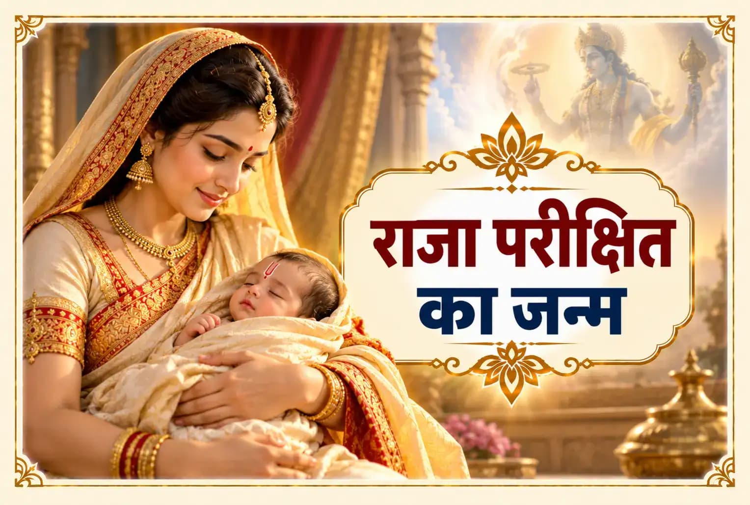 भागवत पुराण, प्रथम स्कंध (15) - राजा परीक्षित के जन्म की कथा: गर्भ में किस दिव्य पुरुष ने बचाया और क्यों पड़ा ‘विष्णुरात’ नाम?