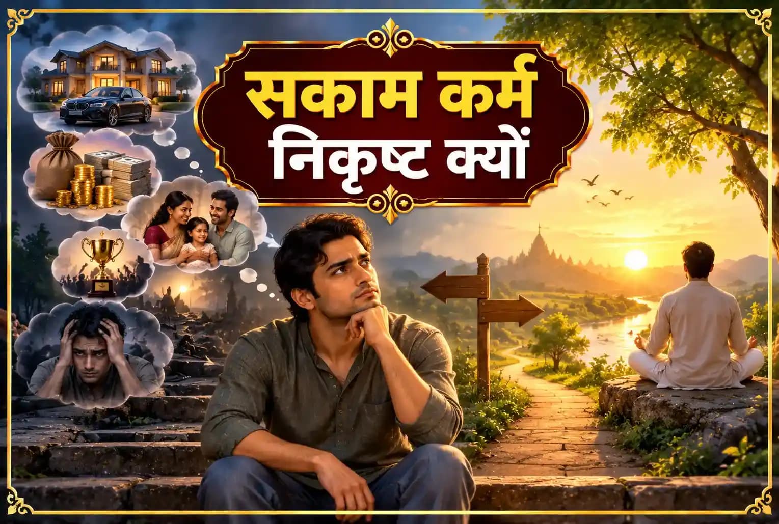 सकाम कर्म क्यों निकृष्ट माने गए हैं? कर्मयोग का रहस्य