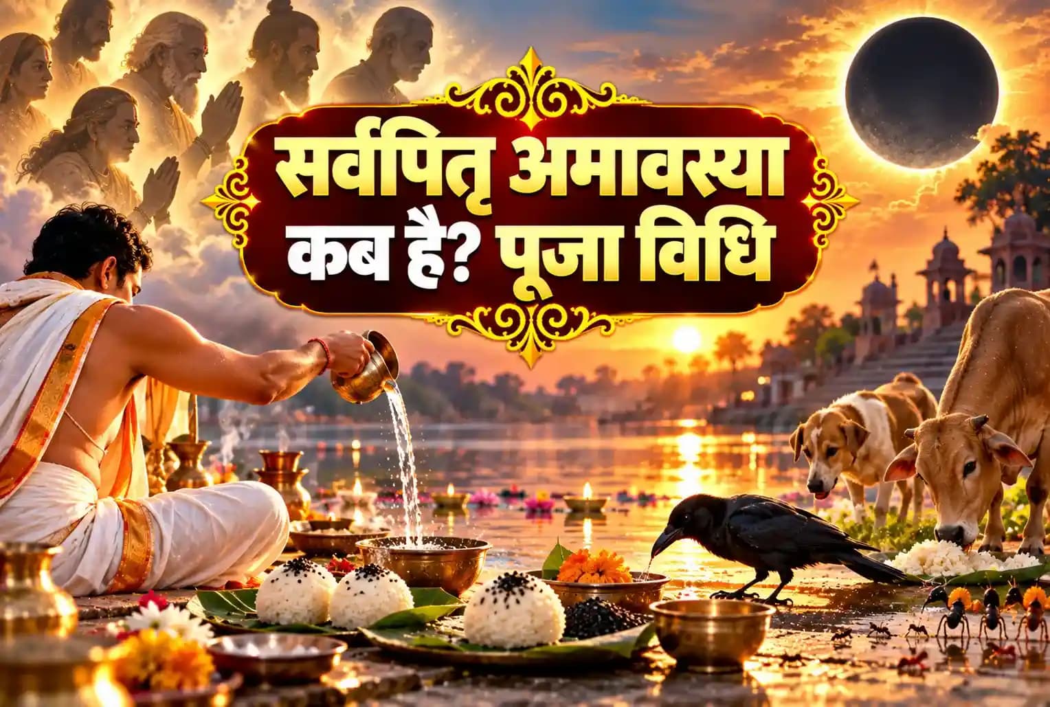 सर्वपितृ अमावस्या 2026 कब है? जानें श्राद्ध विधि, मुहूर्त और सावधानियां