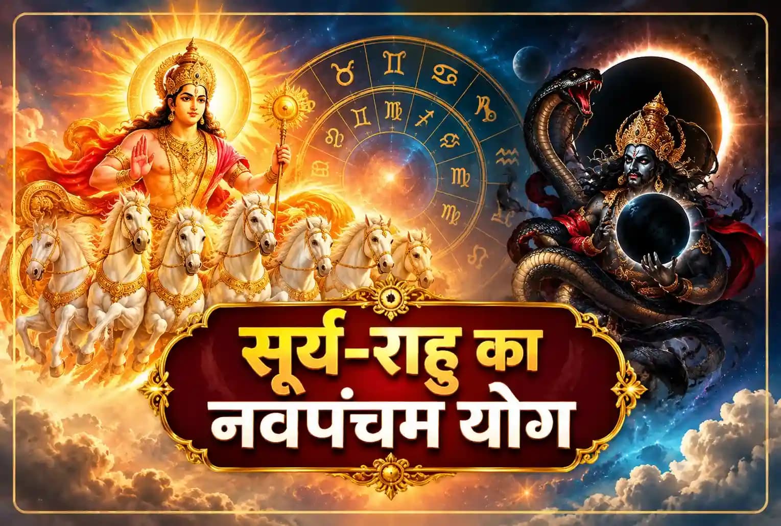 सूर्य-राहु का नवपंचम योग इन 6 राशियों के लिए खोलेगा तरक्की के नए रास्ते
