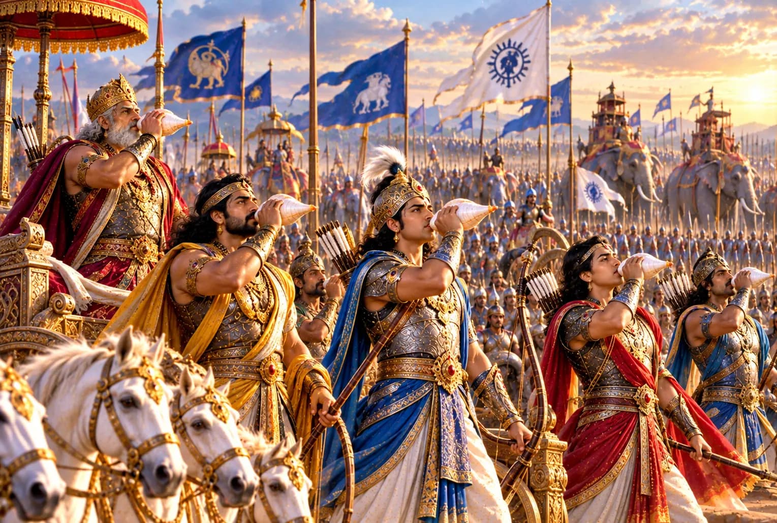 श्रीमद्भगवद्गीता अध्याय 1 श्लोक 4,5,6 : पाण्डवों की सेना में कौन-कौन से महारथी थे?