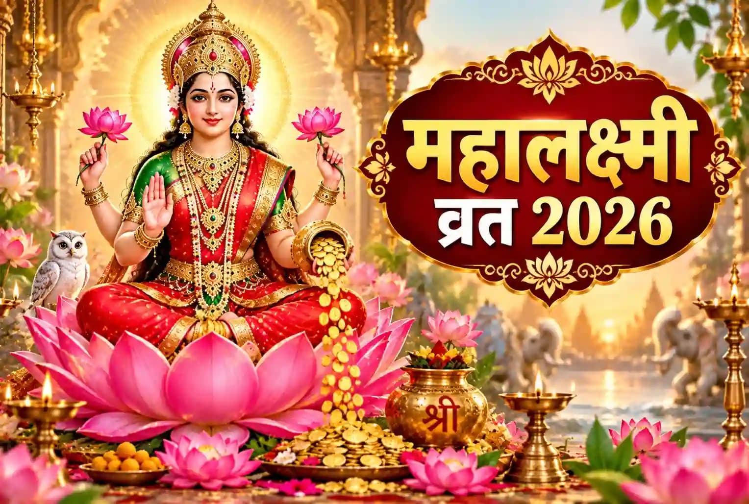 19 सितंबर से शुरू होगा महालक्ष्मी व्रत : जानें पूजा विधि, 16 धागों का डोरा और राशि अनुसार उपाय