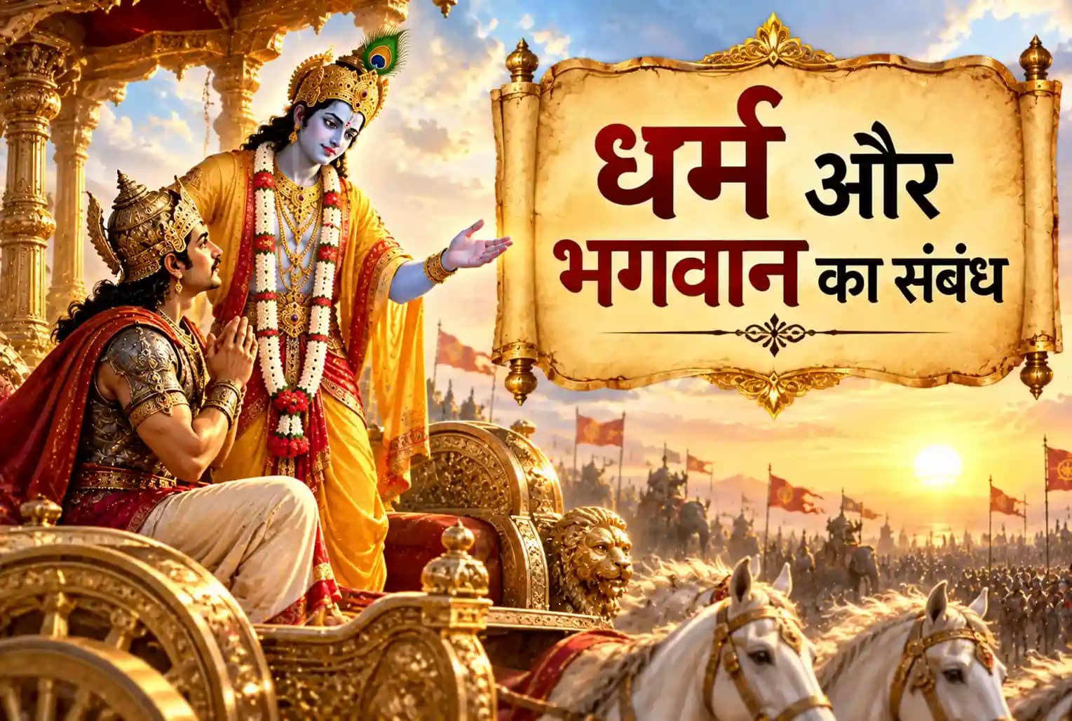 धर्म के साथ भगवान क्यों होते हैं? धर्म और ईश्वर के गहरे संबंध का रहस्य