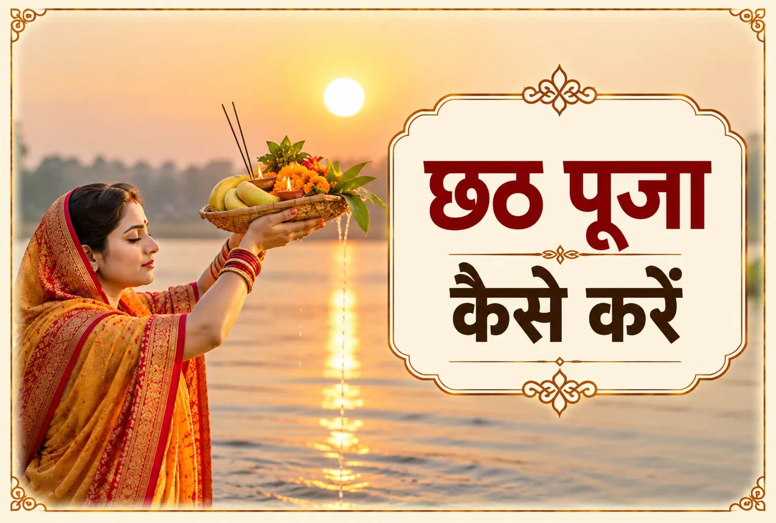 छठ पूजा 2026 : चारों दिन कैसे करें पूजा? जानें नहाय-खाय से पारण तक पूरी विधि