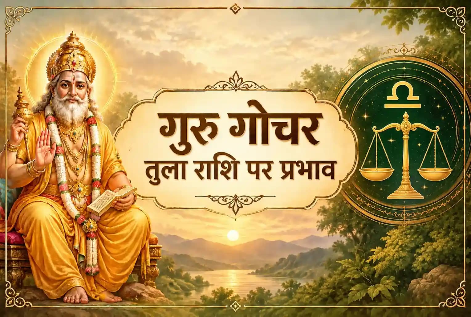 31 अक्टूबर को सिंह राशि में गुरु का गोचर : तुला राशि के जातकों पर क्या होगा इसका प्रभाव?