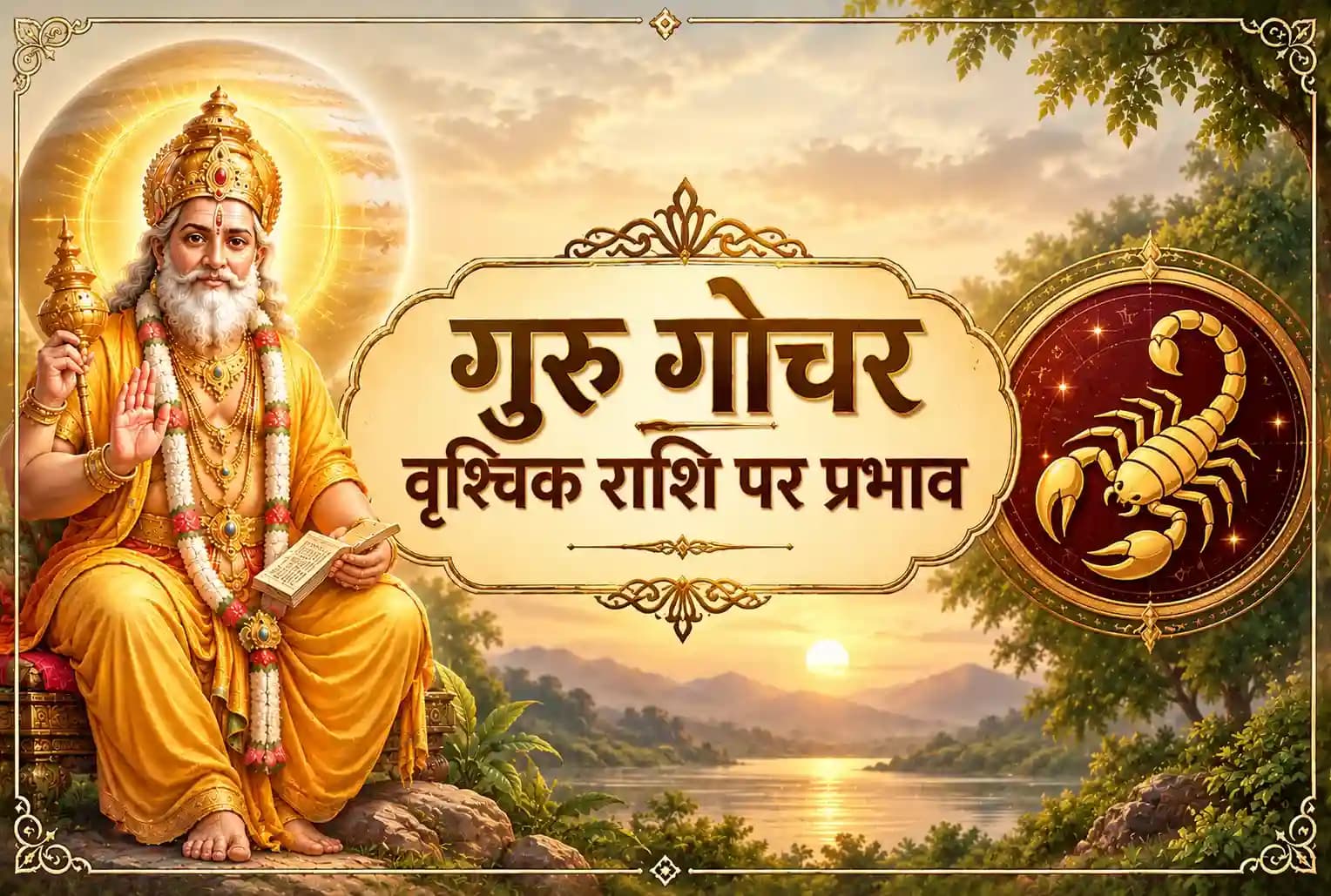 31 अक्टूबर को सिंह राशि में गुरु का गोचर : वृश्चिक राशि के जातकों पर क्या होगा इसका प्रभाव?