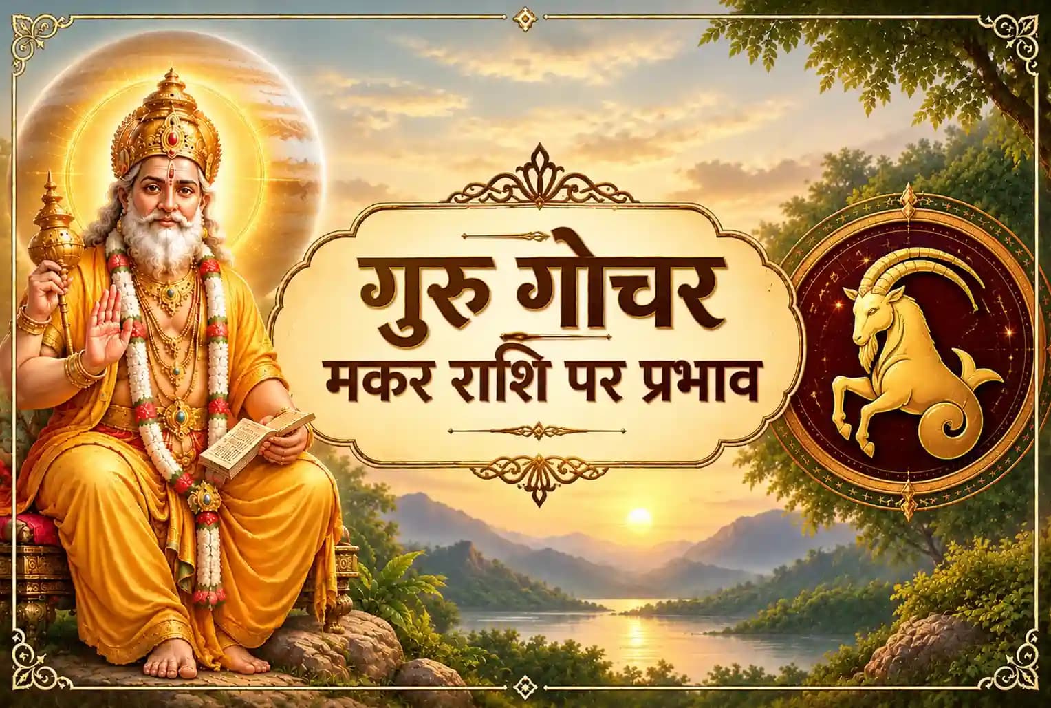 31 अक्टूबर को सिंह राशि में गुरु का गोचर : मकर राशि के जातकों पर क्या होगा इसका प्रभाव?
