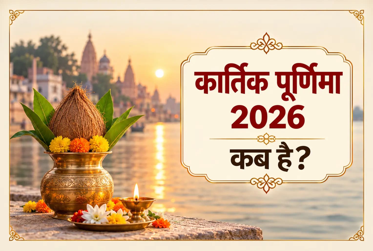 कार्तिक पूर्णिमा 2026 कब है? जानें तारीख, स्नान समय और शुभ मुहूर्त