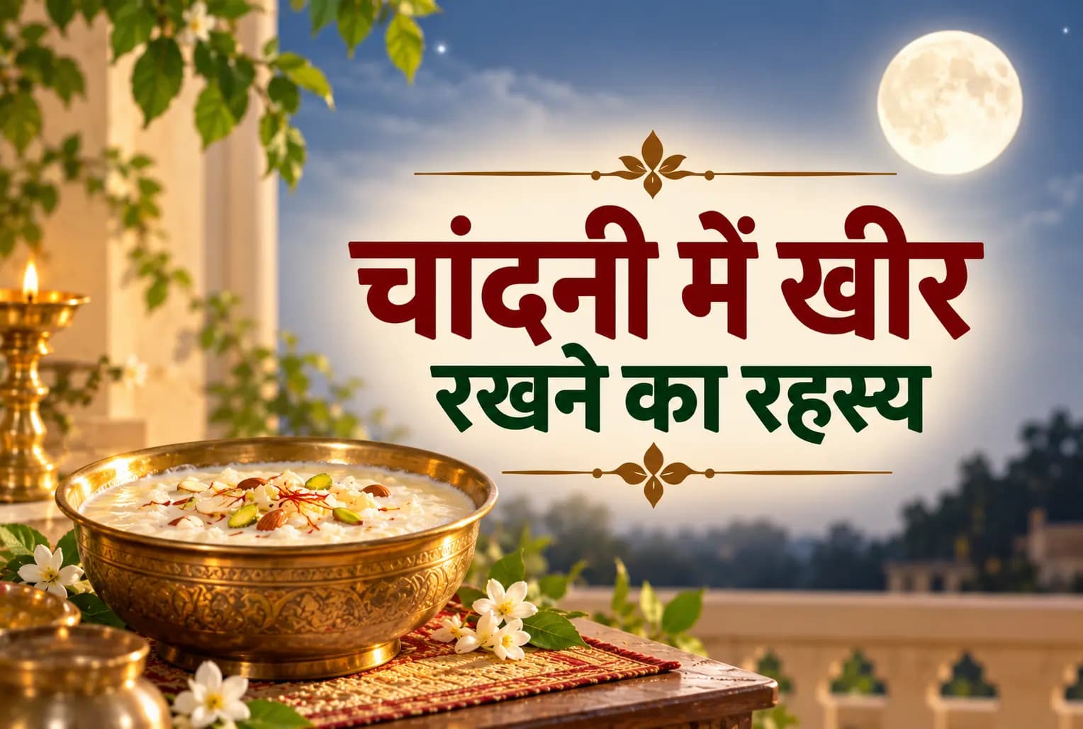 शरद पूर्णिमा की रात खीर क्यों रखी जाती है? जानें धार्मिक मान्यता और विज्ञान