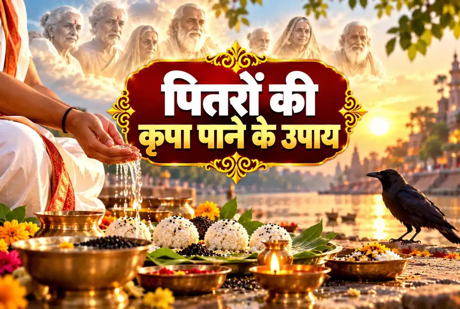 सर्वपितृ अमावस्या पर पितरों के लिए करें ये काम : जानें पिंडदान और तर्पण की विधि