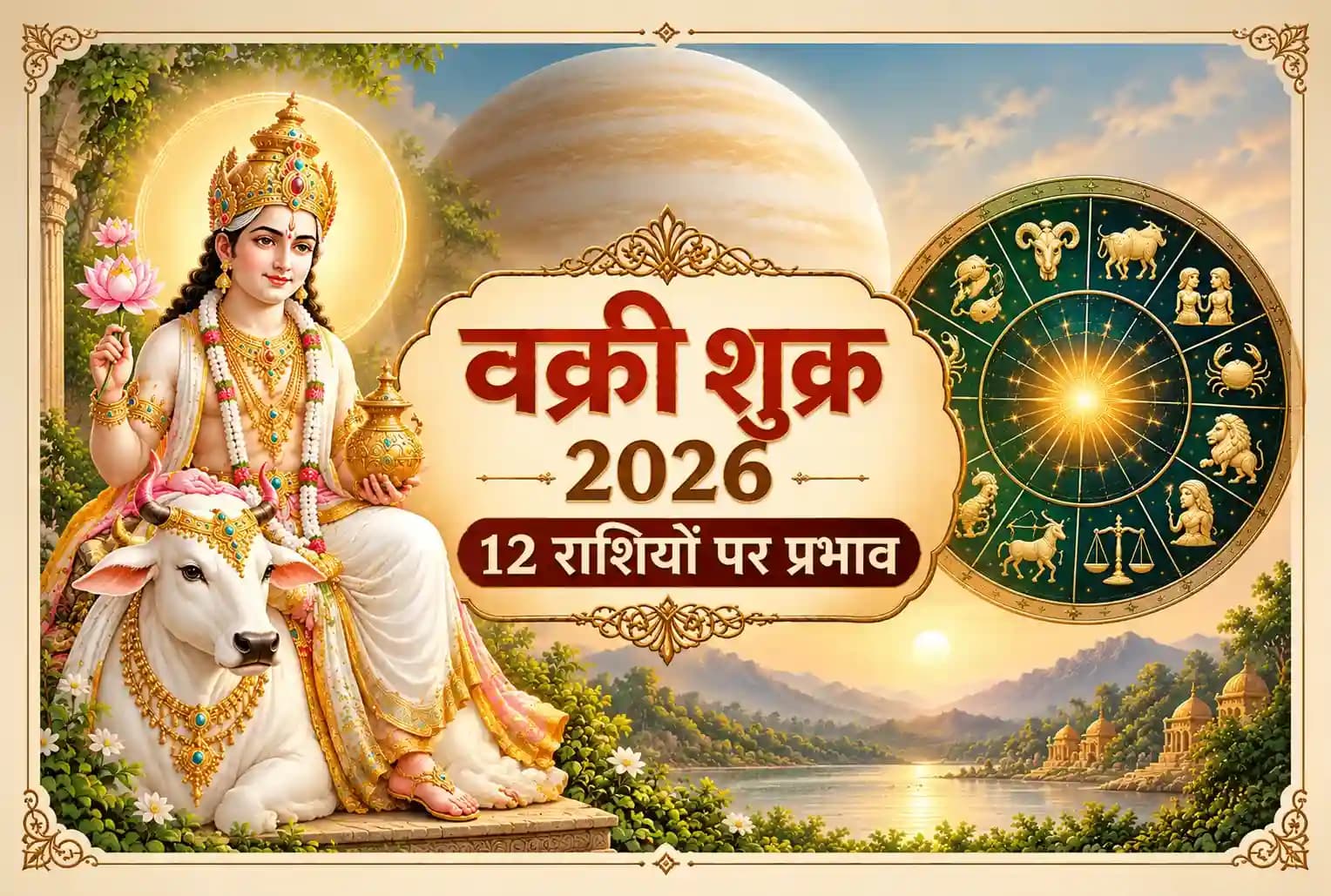 6 नवंबर को वक्री शुक्र का कन्या राशि में प्रवेश : जानें सभी 12 राशियों पर प्रभाव